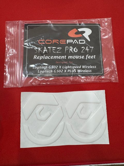 2 bộ Feet chuột PTFE Corepad Skatez PRO Logitech G502 X Lightspeed / PLUS Wireless