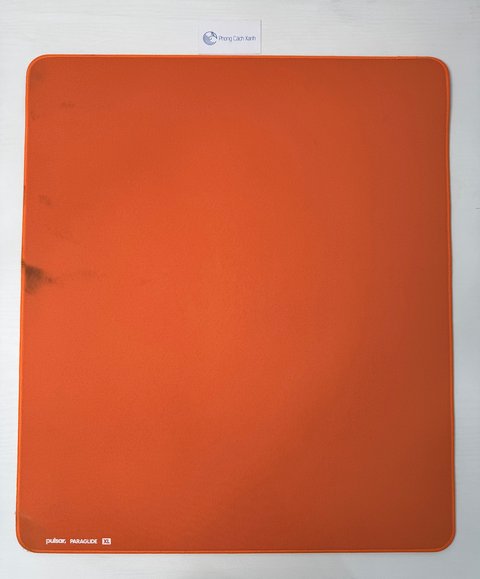Pulsar ParaGlide – Lót chuột medium speed cao su - Màu Orange / XL (490 x 420 x 4mm)