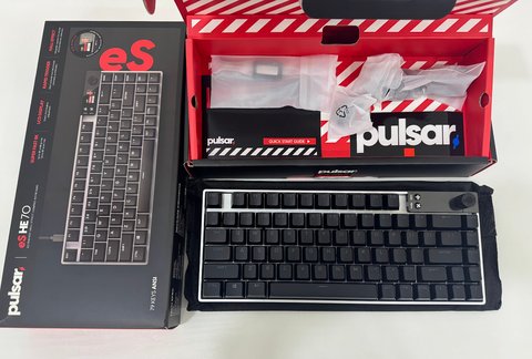 Pulsar eS HE 70 ANSI – Bàn phím HE 79 phím LCD
Black
